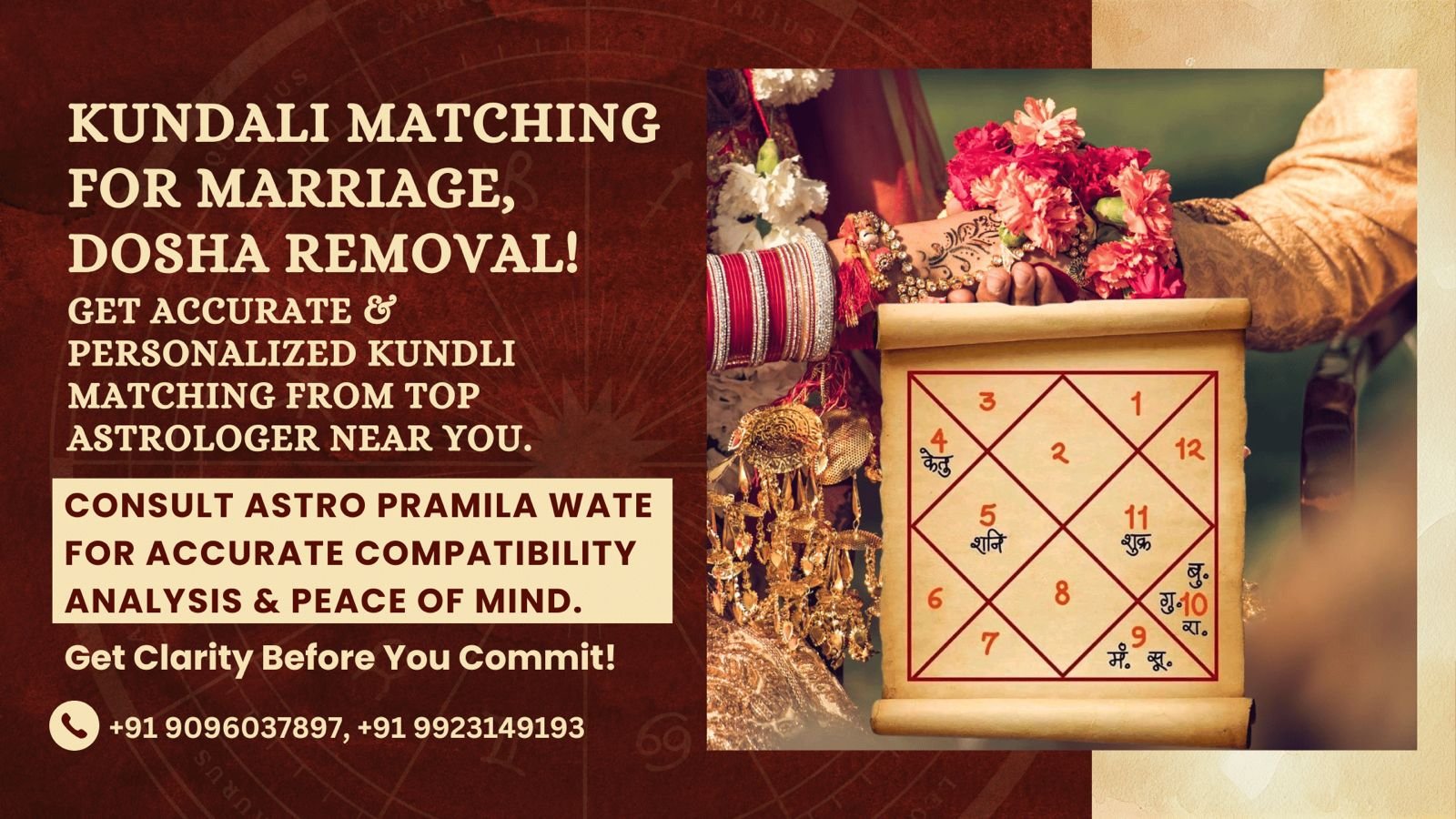 Kundali Matching by best astrologer near you in pune